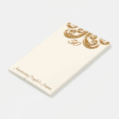 祖父母結婚への50周年記念贈り物 ポストイット (アングル)