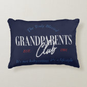 祖父母航海のクラブライフスタイルだおもしろい アクセントクッション (正面)