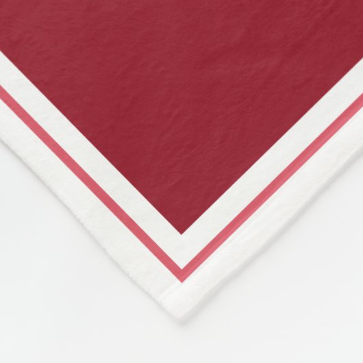 祖父母6写真のコラージュのパーソナライズなえんじ色 フリースブランケット (角)