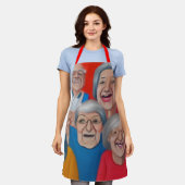 祖父母 エプロン (着用した状態)