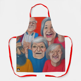 祖父母 エプロン