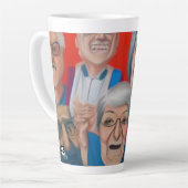 祖父母 カフェラテマグ (左アングル)