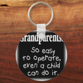 祖父母 キーホルダー (正面)