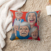 祖父母 クッション (ブランケット)