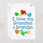 祖父母 ポストカード (正面/裏面)