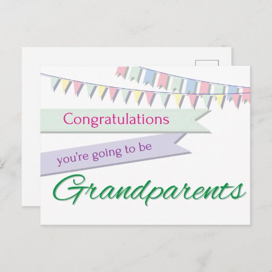 祖父母 ポストカード (正面/裏面)