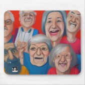祖父母 マウスパッド (正面)