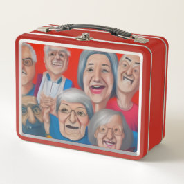 祖父母 メタルランチボックス