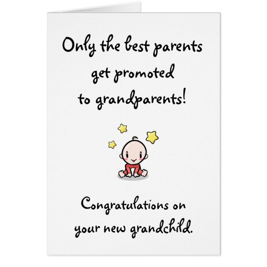 祖父母,孫おめでとう (正面)