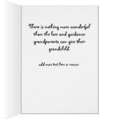 祖父母,孫おめでとう (内側 (右))