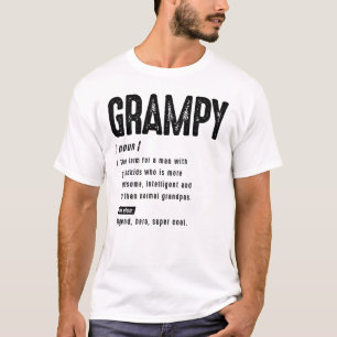 祖父母 – Grampy定義 Tシャツ