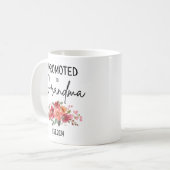 祖父母Est 2024おばあちゃんマグカップに昇格 コーヒーマグカップ (正面左)