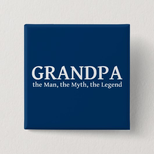 祖父神話人伝説 缶バッジ (正面)