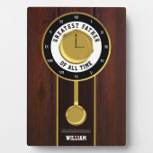 祖父素晴らし時計の父 フォトプラーク (正面)