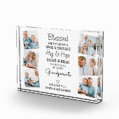 祖父賛美母引用文6写真コラージュ フォトブロック (右)