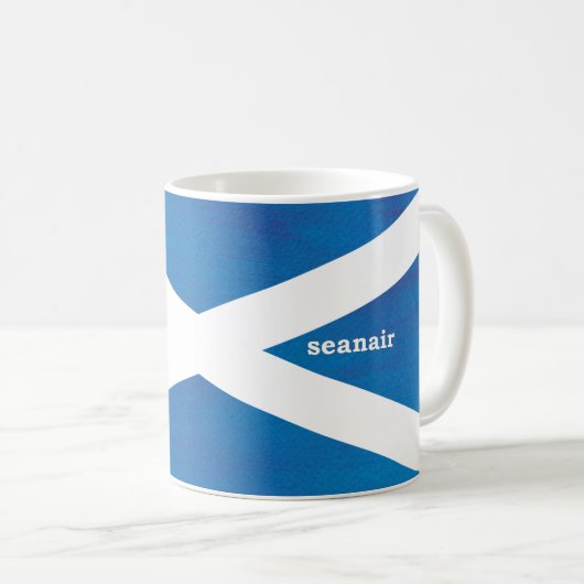 祖父/セアネア語スコティッシュゲール語訳 コーヒーマグカップ (正面右)