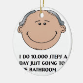 祖父 セラミックオーナメント (左)