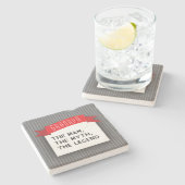 祖父-人、神話、伝説 ストーンコースター (横)