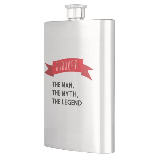 祖父-人、神話、伝説 フラスク (左)