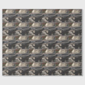 祖父、古く、黒いChevyのギフト用包装紙。 ラッピングペーパー (フラット)