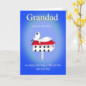 祖父、父の日カード カード (黄色い花)