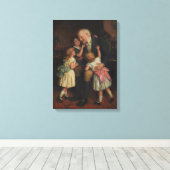 祖父(Joseph Clark) キャンバスプリント (インサイチュ (ウッドフロア))