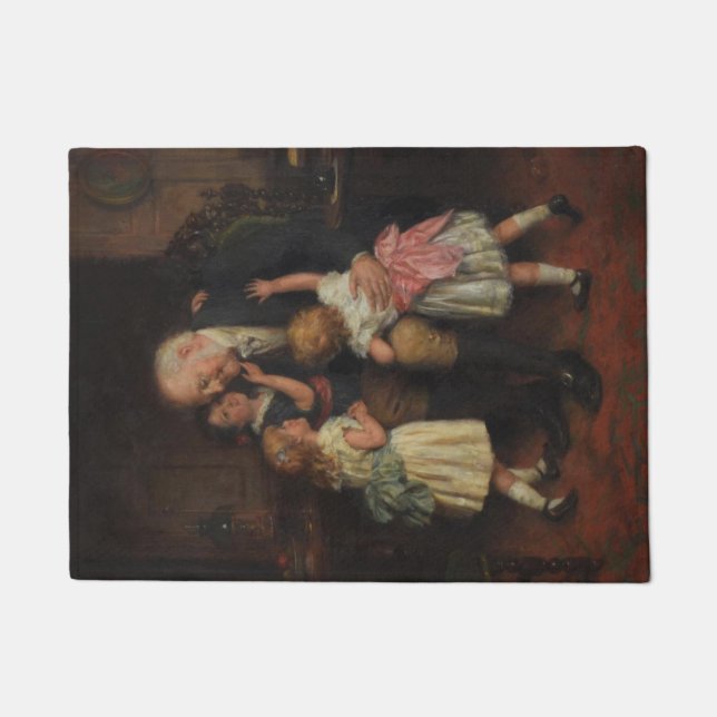 祖父(Joseph Clark) ドアマット (正面)