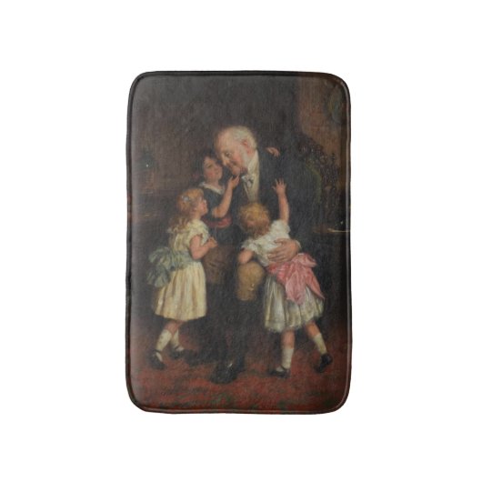 祖父(Joseph Clark) バスマット (正面縦)