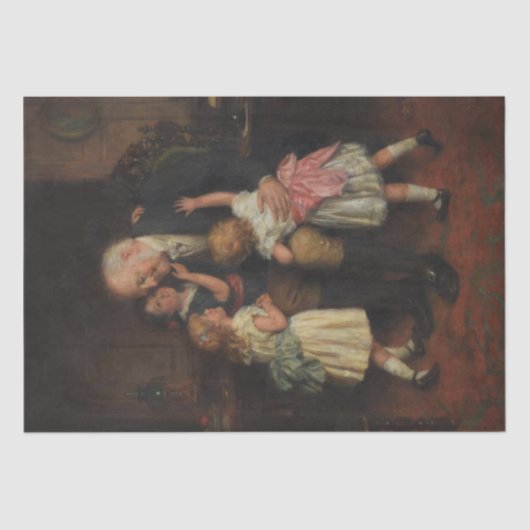 祖父(Joseph Clark) 薄葉紙 (正面)