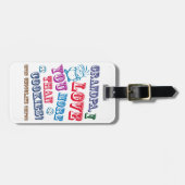 祖父I愛クッキーより多く! ラゲッジタグ (正面横)