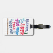 祖父I愛クッキーより多く! ラゲッジタグ (裏面横)