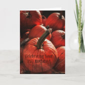 祝あなたの秋誕生日 カード (正面)