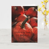 祝あなたの秋誕生日 カード (黄色い花)