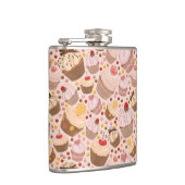 祝いのカップケーキからのパターン フラスク (右)