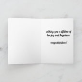 祝いフローラバナー カード (内部)