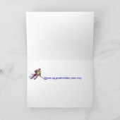 祝いホッケープレイヤースポーツゲーム カード (内部)