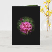 祝い カード (黄色い花)