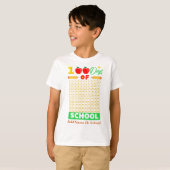 祝おもしろい数100日 Tシャツ (正面フル)