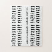 祝おもしろい花写真 ジグソーパズル (縦)