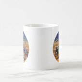 「祝おユニークさんのストライプ」 Zebra Art コーヒーマグカップ (中央)