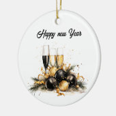 🎉✨祝お正月のスタイル セラミックオーナメント (左)
