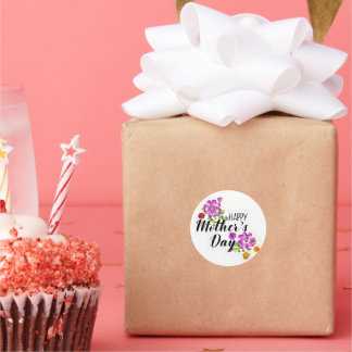 祝お母さん&喜び：ハッピーマザーズデイコレクション ラウンドシール