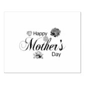 祝お母さん&喜び:ハッピーマザーズデイコレクション ラバースタンプ (インプリント)