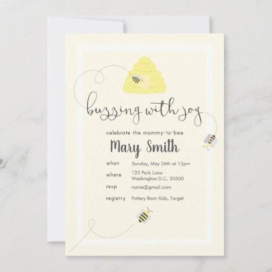 祝お母さん 招待状 (正面)