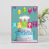 祝お誕生日ケーキ シーズンカード (スタンド正面)