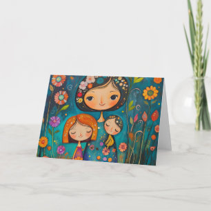 祝さんの母恋» Greeting Card カード