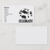 祝って下さい 名刺 (正面/裏面)