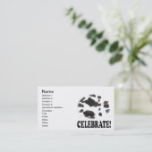 祝って下さい 名刺 (スタンド正面)