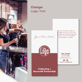 祝のパートナーシップ美容師 名刺