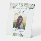 祝のライフフローラワンフォト 台座サイン (正面)